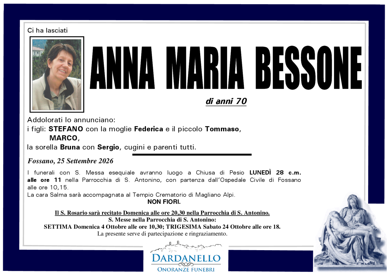 ANNA MARIA BESSONE